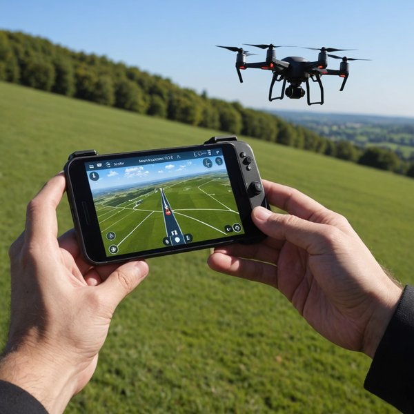 Comment activer et utiliser les fonctionnalités de simulation de vol pour les drones avec un smartphone Android?
